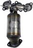 Exhaust Manifold Converter - Tubular - Includes Gaskets - image 1