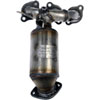 Exhaust Manifold Converter - Tubular - Includes Gaskets - image 2