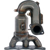 Integrated Exhaust Manifold With Converter - Includes Gaskets - Tubular - image 3