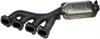 Integrated Exhaust Manifold - Cast - Includes Gasket - image 1