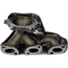 Cast Iron Exhaust Manifold. Includes Gaskets and Hardware to Downpipe - image 3