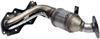 Exhaust Manifold With Integrated Catalyic Converter - image 1