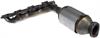 Exhaust Manifold With Integrated Catalyic Converter