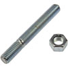 Double-Ended Steel Stud End 1: 3/8"-16 x 0.75" - image 1