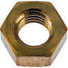 680-004 Hex Nut-Brass- 3/8-16 x 9/16 in.; Grade 2 - image 1