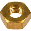 680-154 Hex Nuts - Metric Brass - M10-1.25; Hex Size - 17 mm - image 1
