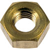 680-155 Hex Nuts - Metric Brass - M10-1.5x65; Hex Size - 13.85 mm - image 1
