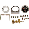 Mechanical Oil Pressure Gauge Kit, 0-100 PSI, Chrome 7-153 - image 1