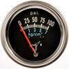 Mechanical Oil Pressure Gauge Kit, 0-100 PSI, Chrome 7-153 - image 2