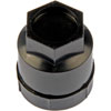 711-020 Black Wheel Nut Covers M24-2.0; Buick/Chevrolet/GMC/Oldsmobile/Pontiac - image 2