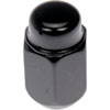 Wheel Nuts Universal 1/2 in.-20, Hex Size: 13/16 in. [Black Chrome] - image 2