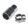 Chrome Wheel Locks Type: Bulge Seat Open End