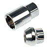 711-326 Wheel Nut Lock Chrome Bulge Lock Set M12-1.50; 2005-2007 Chevrolet, 2000-2010 Dodge - image 1