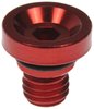 712-X95E5 Cap, Red Aluminum, 5 Pack - image 2