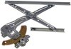 740-213 Manual Window Regulator (Regulator Only); 1986-1989 Hyundai, 1987-1989 Mitsubishi - image 2
