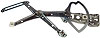Window Regulator Only, Power 1998-00 Mercedes C230, C280, C43 - image 1