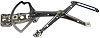 Window Regulator Only, Power 1998-00 Mercedes C230, C280, C43 - image 1