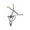 Window Regulator Only, Power 1987-89 Mercedes 260E