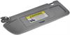 Sun Visor Panel 2009-2011 Honda Civic, Left/Driver Side - Gray Finish - image 1