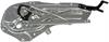 Window Regulator Only, Power 2010 for Kia Forte Rear - Left - image 1