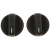 Temperature Control Knobs 1990-93 Honda Accord - image 2