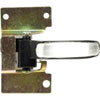 Interior Door Handle Front Left Black Chrome - image 1