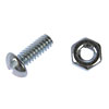 784-600 Stove Bolt with Nuts - 3/16-24 in. x 1/2 in./3/4 in.; 3/16-24 x 1/2 in - image 1