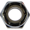 784-764 Hex Lock Nuts with Nylon Ring-Grade 2- Thread Size 1/4-28 in., Height 5/16 in. - image 2