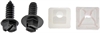 785-123 License Plate Fastener 1/4 x 5/8 x 3/4 a - image 1