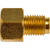 Brass Brake Line Tube Adapter Fitting 1/4" x 3/16" - image 2