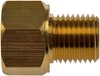 Brass Brake Line Adapter 3/8"-24 x 1/2"-20 - image 2