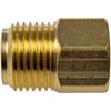785-540 Brake Line Adapter - Inverted Flare - 5/16 in F Tube x 3/8 in M Tube; Brass - image 2