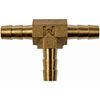 Brass Fuel Hose Tee Connector 1/4 In. - image 2