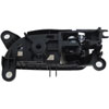 Interior Door Handle Chrome Lever Black Housing - image 2