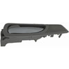 Interior Door Handle Chrome Lever Rear Left Gray Housing - image 1