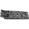 Interior Door Handle Chrome Lever Rear Left Gray Housing - image 2