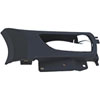 Interior Door Handle Chrome Lever Front Right Black Housing - image 1