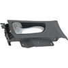 Interior Door Handle Chrome Lever Front Left Black Housing - image 1