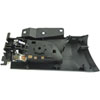 Interior Door Handle Chrome Lever Front Left Black Housing - image 2