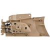 Interior Door Handle Chrome Lever Right Rear Beige Housing - image 2