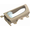 Interior Door Handle Chrome Lever Rear Left Beige Housing - image 3