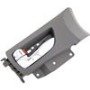 Interior Door Handle Chrome Lever Front Left Gray Housing - image 3