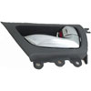 Interior Door Handle Chrome Lever Right Rear Gray Housing - image 1