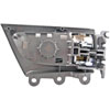 Interior Door Handle Chrome Lever Rear Left Gray Housing - image 2