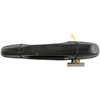 Exterior Door Handle Rear Right Smooth Black - image 1