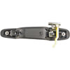 Exterior Door Handle Rear Right Smooth Black - image 2