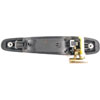 Exterior Door Handle Rear Left Black - image 2