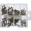 799-510 Sheet Metal Screw Stainless Steel Value Pack- 8 Sku's- 79 Pieces - image 3