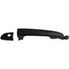 Exterior Door Handle Front Left Smooth Black - image 1