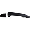 Exterior Door Handle Rear Left Smooth Black - image 1